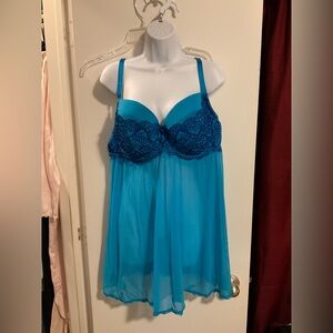 Secret Treasures Blue Lace Babydoll